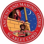 Emblema de la Antigua Orden Masónica del Cordón Escarlata